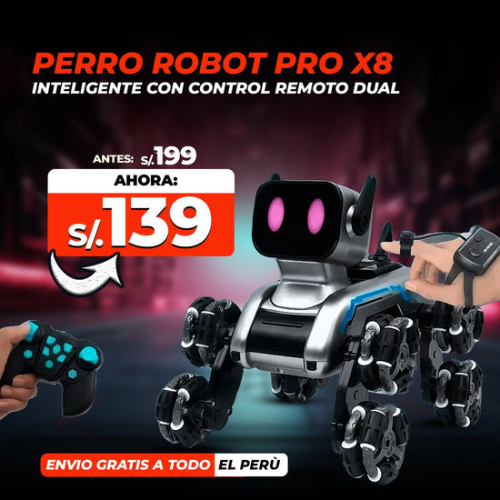 NUEVO PERRO ROBOT X8 PRO
