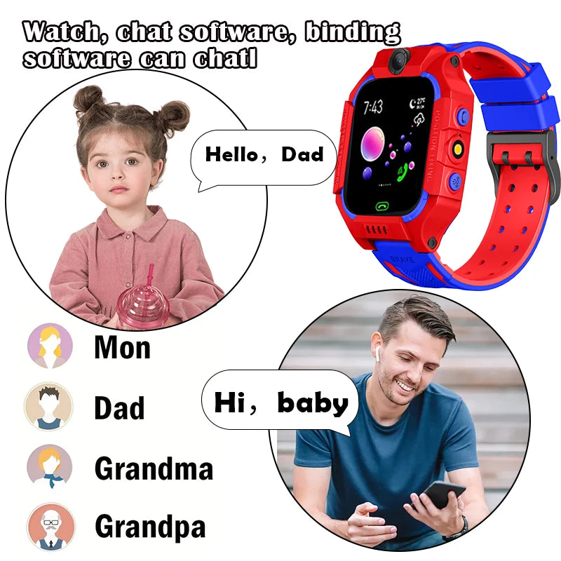 NUEVO SMARTWATCH KIDS Q12 con CHIP y ubicación LPS