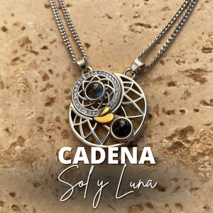 NUEVO COLLAR SOL&LUNA AMOR 100