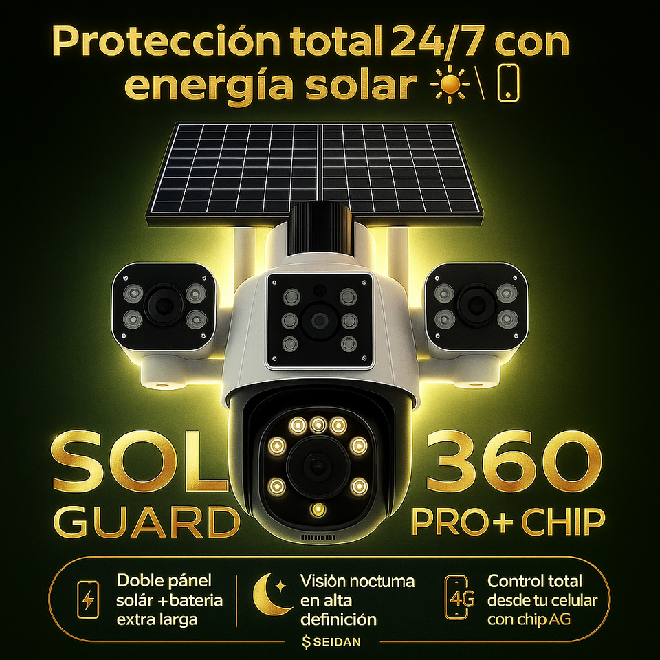 Cámara Solar360 Guard Pro+ Chip