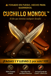 CUCHILLO MONGOL - PAGAS 1 LLEVAS 2