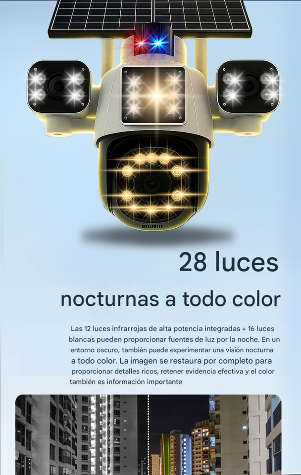 Cámara Solar360 Guard Pro+ Chip