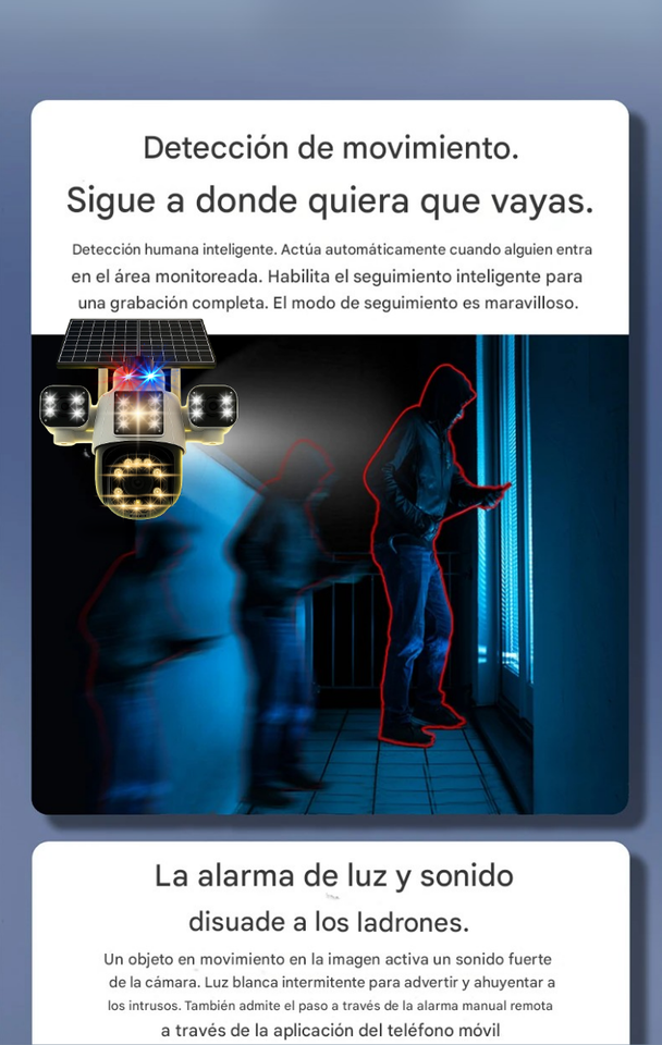 Cámara Solar360 Guard Pro+ Chip