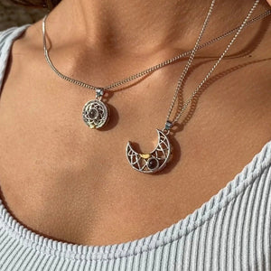 NUEVO COLLAR SOL&LUNA AMOR 100