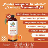 NUEVO MULTIVITAMÍNICO MARY RUTH´S PARA UN CABELLO FUERTE Y SANO