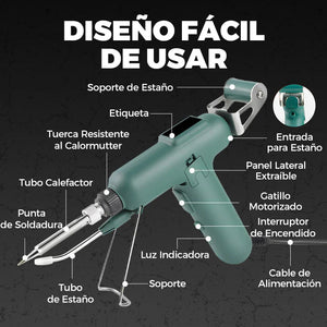 NUEVO SOLDADOR ELECTRICO PRO DE 80W