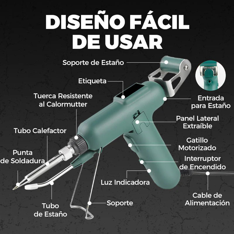 NUEVO SOLDADOR ELECTRICO PRO DE 80W