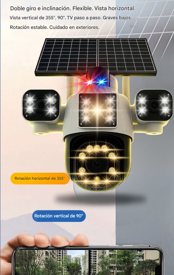 Cámara Solar360 Guard Pro+ Chip