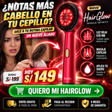 NUEVO PEINE HAIRGLOW - DILE ADIÓS A LA PERDIDA DE CABELLO