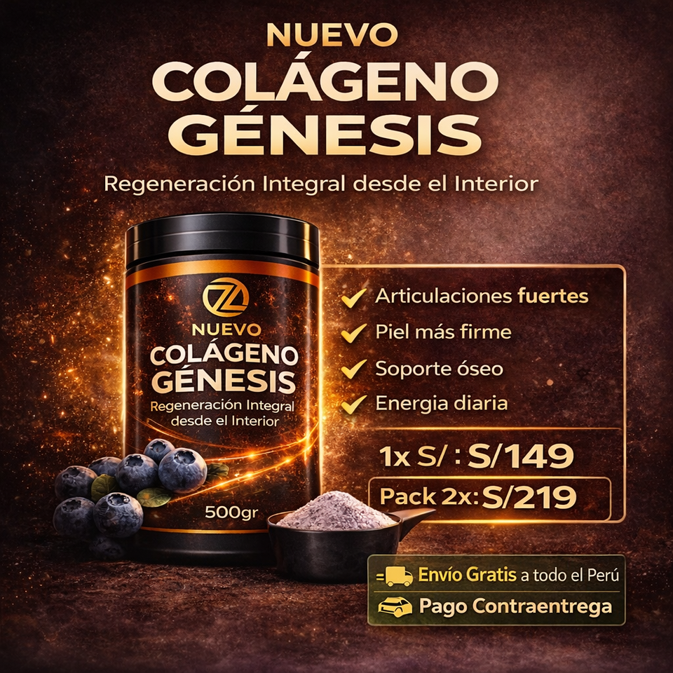 NUEVO COLÁGENO GÉNESIS DE ZHULLER LAB