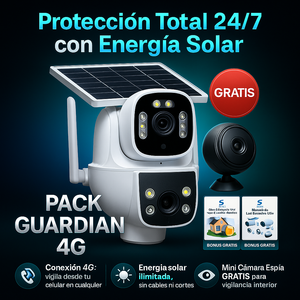 PACK GUARDIAN 4G + CAMARA ESPIA
