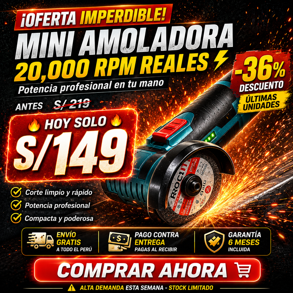 NUEVA MINI AMOLADORA PROCUT 20K RPM - Cortes fáciles y limpios