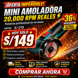 NUEVA MINI AMOLADORA PROCUT 20K RPM - Cortes fáciles y limpios