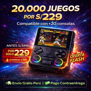 NUEVA CONSOLA RETRO POCKET MAX