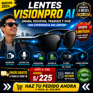 NUEVOS LENTES VISIONPRO IA 4K