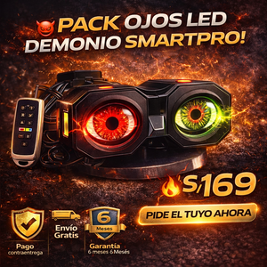 NUEVOS OJOS LED DEMOND SMART