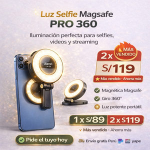 NUEVA LUZ SELFIE MAGSAFE 360