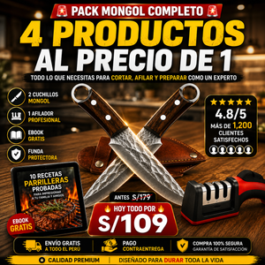 PACK MONGOL - TODO AL PRECIO DE 1