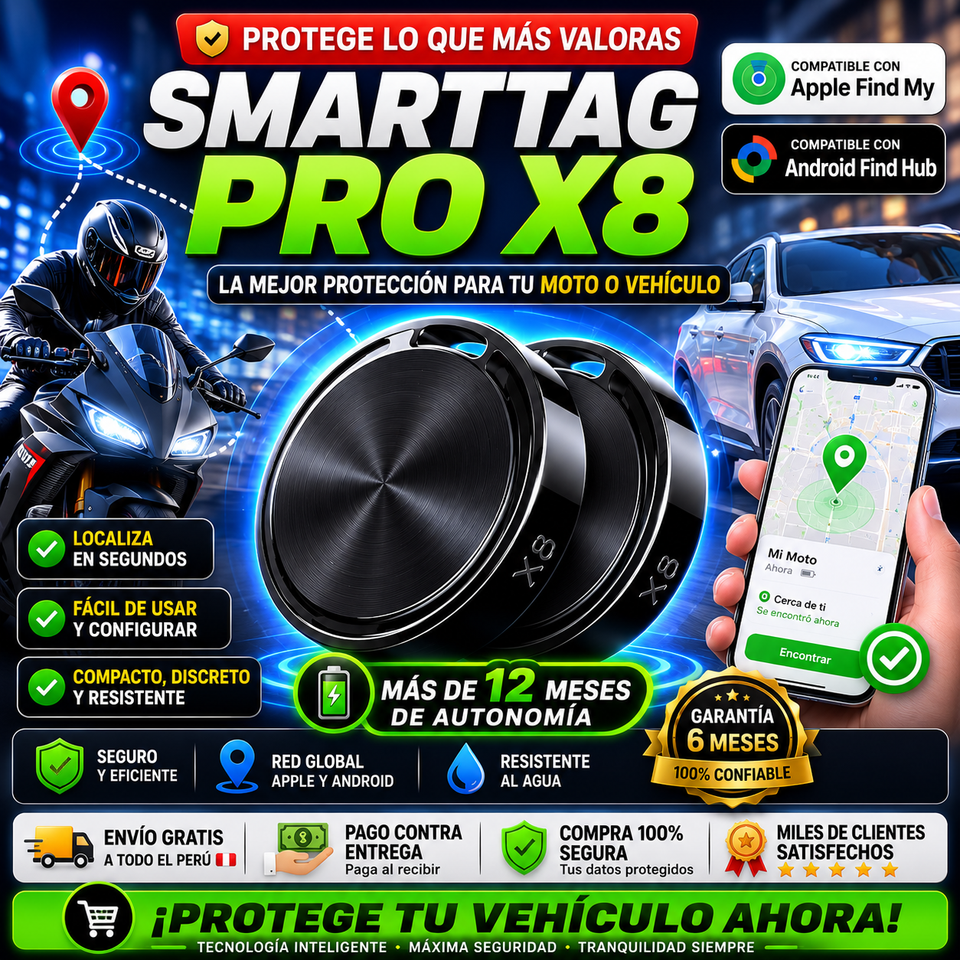 LOCALIZADOR SMART TAG PRO - Cuida todo desde tu celular