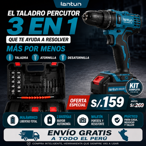 NUEVO TALADRO PERCUTOS 3 EN 1 DE 48V