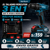 NUEVO TALADRO PERCUTOS 3 EN 1 DE 48V
