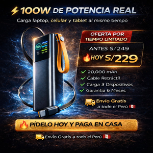 NUEVO POWERMAX 100W PRO - Olvídate de quedarte sin batería