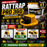 NUEVA TRAMPA RATTRAP PRO 360° - Elimina ratas sin tocarlas