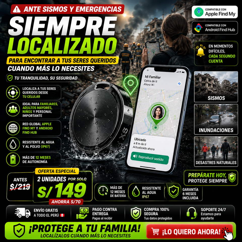 LOCALIZADOR SMART TAG X8 PRO