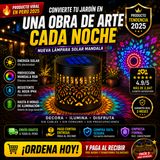 NUEVA LAMPARA SOLAR MANDALA 2026