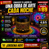 NUEVA LAMPARA SOLAR MANDALA 2026