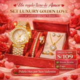 NUEVO SET LUXURY GOLDEN LOVE