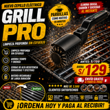 NUEVO CEPILLO ELÉCTRICO GRILLPRO - LIMPIEZA ABSOLUTA