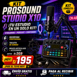 NUEVO KIT PROSOUND STUDIO X10
