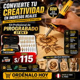 NUEVO PIROGRAFO MULTIMAX DE +37 PIEZAS