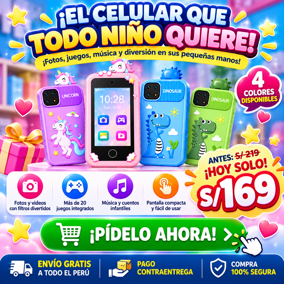 NUEVO SMARTPOCKET KIDS - CELULAR PARA NIÑOS