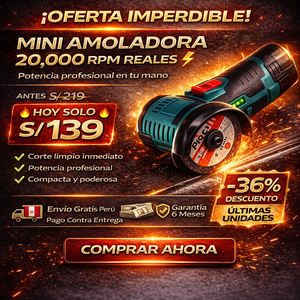 NUEVA MINI AMOLADORA PROCUT 20K RPM - Cortes fáciles y limpios