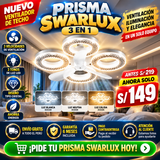 NUEVO VENTILADOR PRISMA SWARLUX 3 EN 1