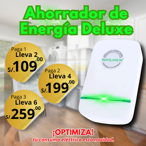 NUEVO AHORRADOR DE ENERGÍA SAVING BOX DELUXE PROMO