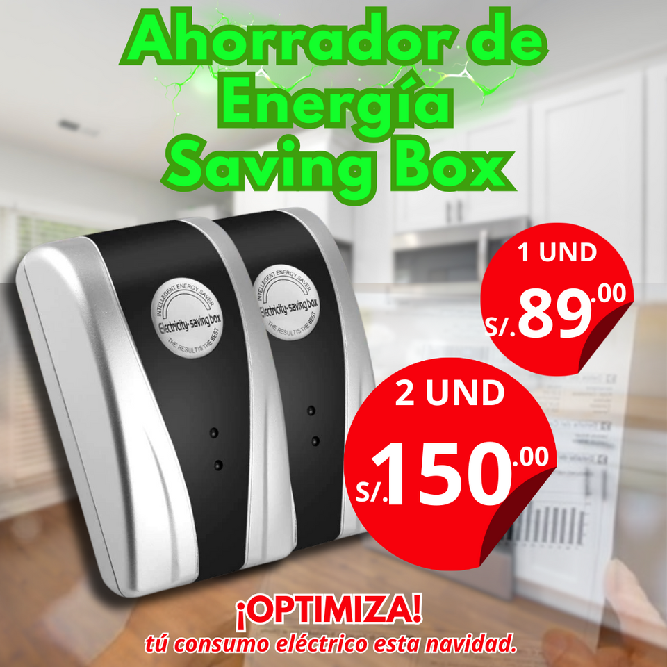 NUEVO AHORRADOR DE ENERGÍA SAVING BOX