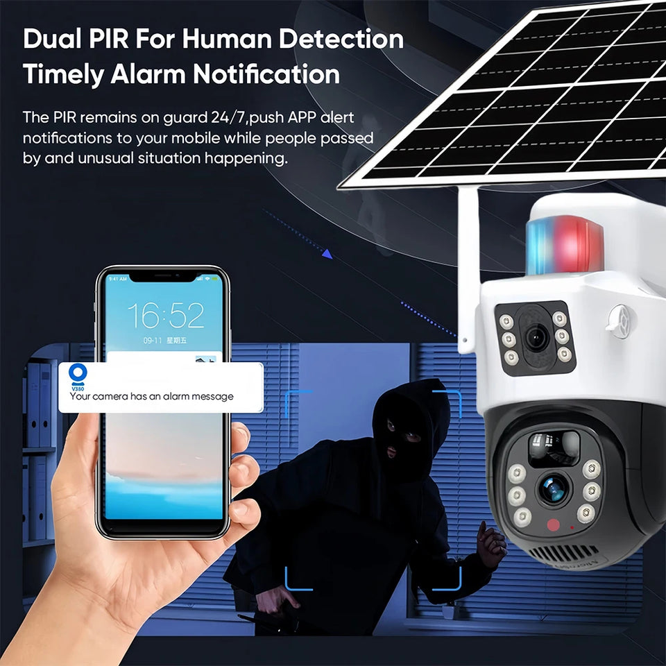 CÁMARA GUARDIAN 4K - SOLAR Y CHIP 4G