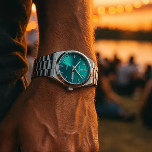 PREMIUM BOX - Reloj Japonés de acero + perfume con feromonas