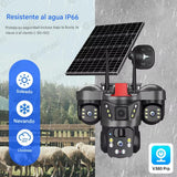 NUEVA CÁMARA SOLAR MEGATRON- Triple lente y alarma policial