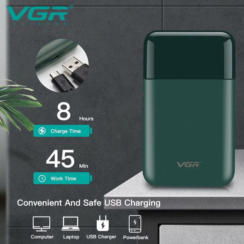 NUEVA AFEITADORA VGR-390 PRO - Dile adiós a los vellos
