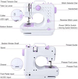 NUEVA MÁQUINA DE COSER SEMI PRO PORTÁTIL - Potencia y precisión en todo momento
