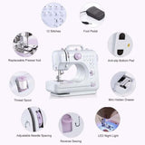 NUEVA MÁQUINA DE COSER SEMI PRO PORTÁTIL - Potencia y precisión en todo momento