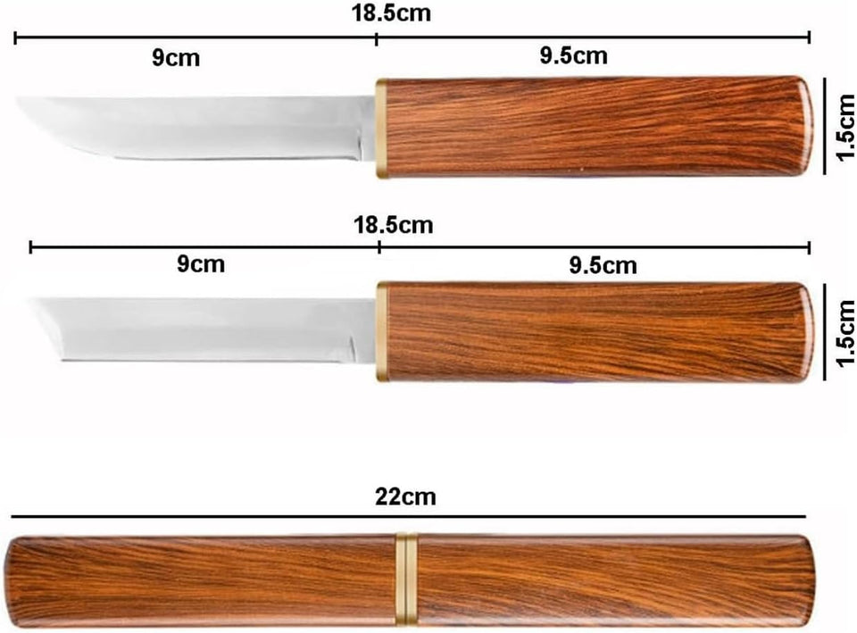 NUEVO CUCHILLO JAPONES TIGRE Y DRAGON