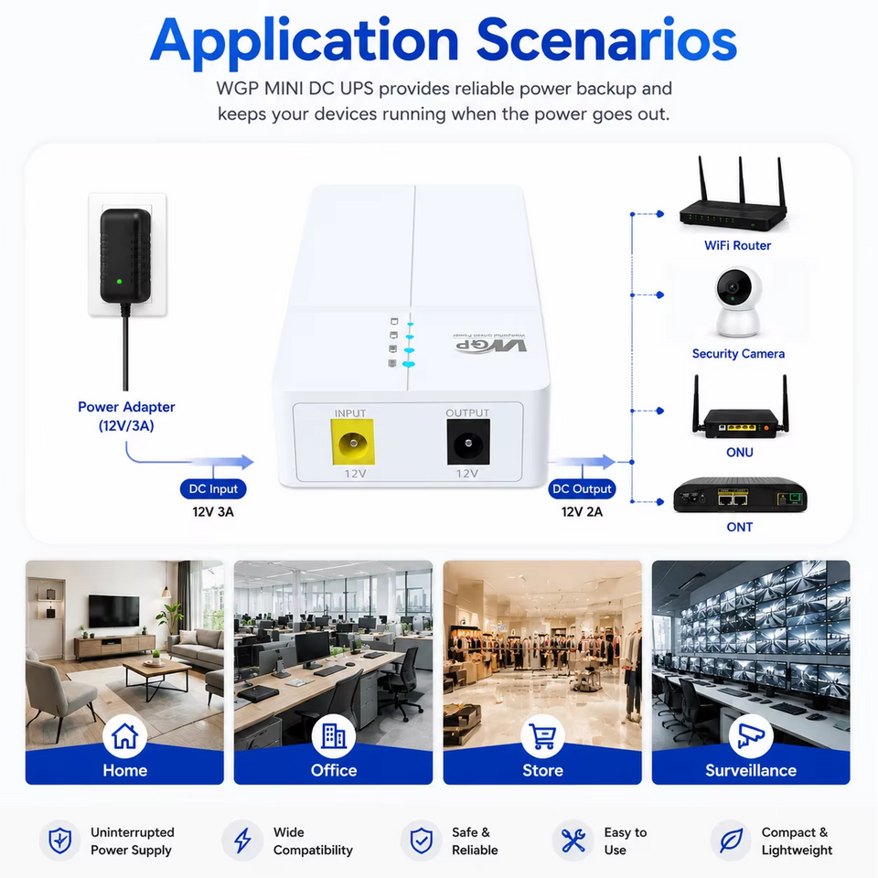 NUEVO MINI UPS WIFI PRO X6