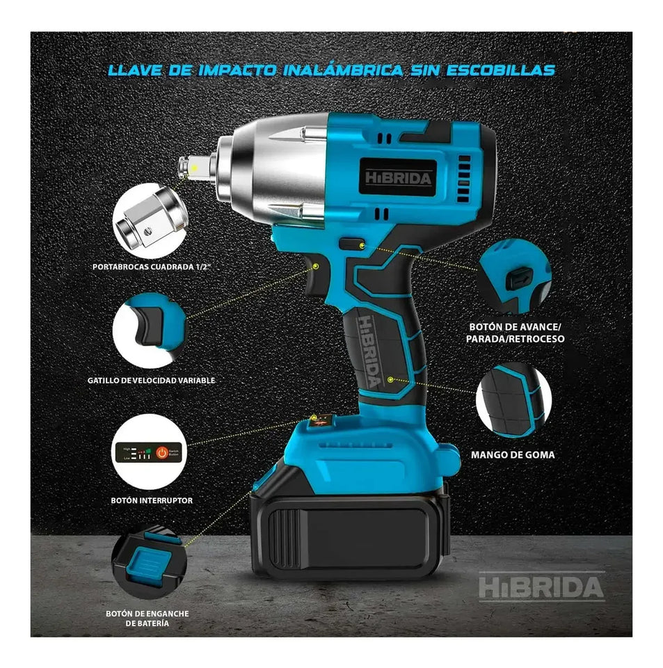 NUEVA LLAVE DE IMPACTO MULTIMAX PRO