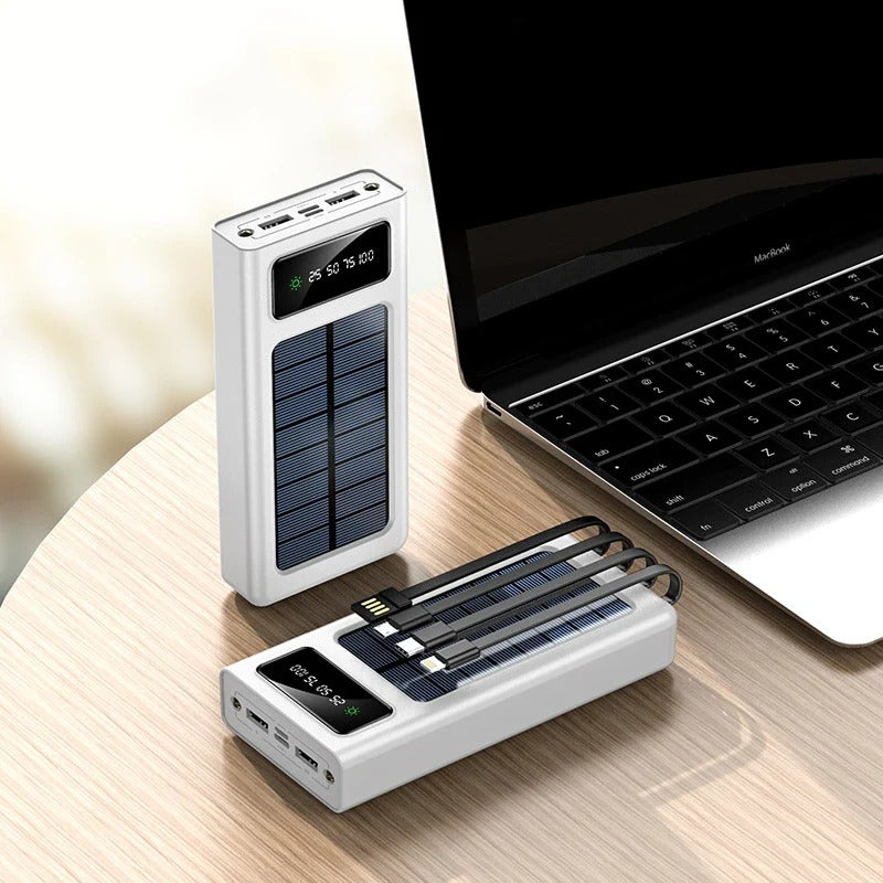 Nunca más sin batería: Cargador Solar Linklmax 10K