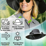 Nuevo Sombrero EcoCool Energía solar, frescura real!